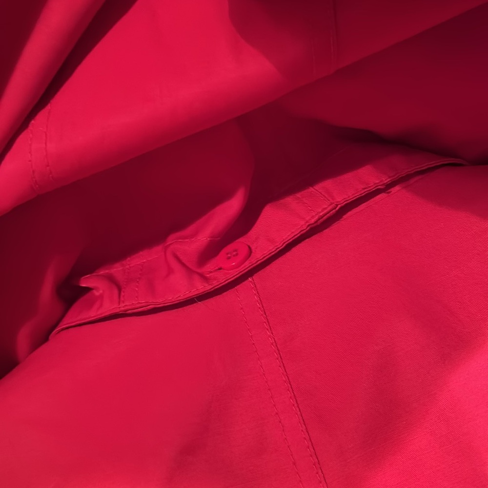 Michael Kors Small - Stylish Red Women's Jacket, Zip Front w/Detachable Hood. - Picture 8 of 11